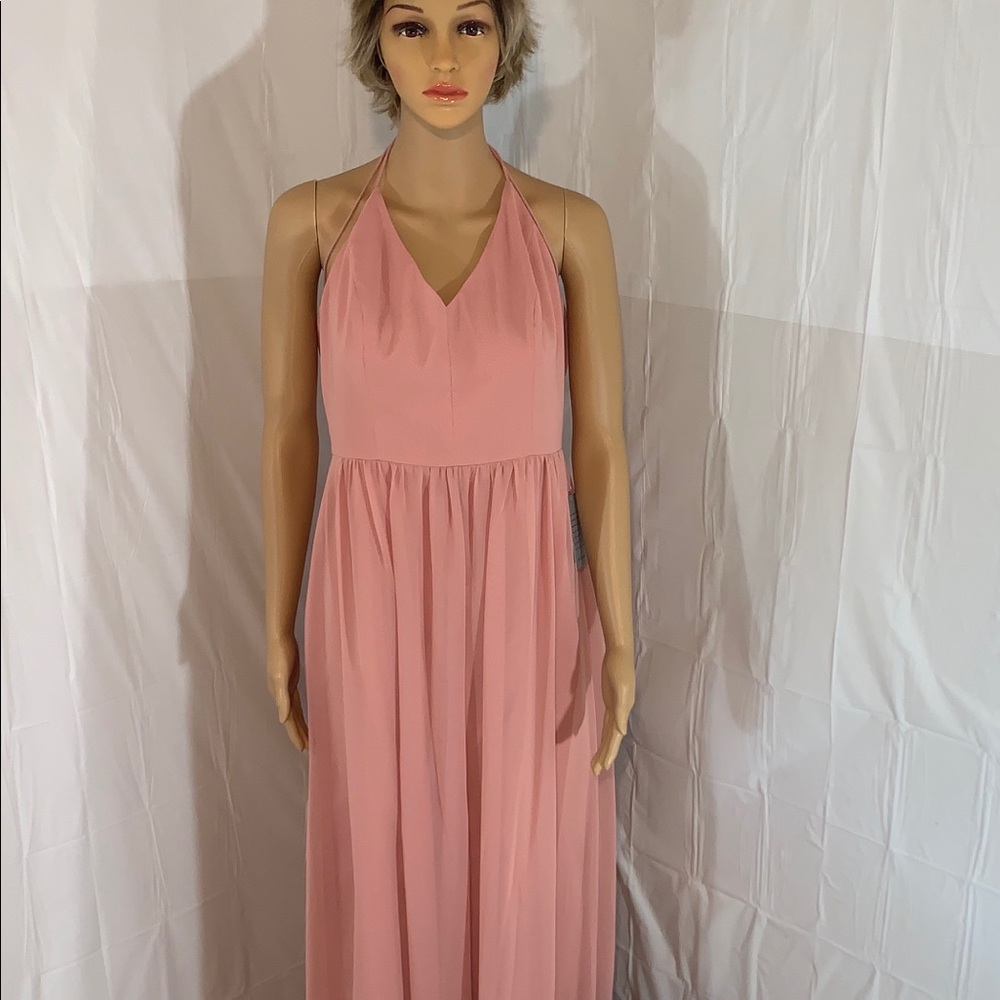 Criss Cross Strap Backless Maxi Dress